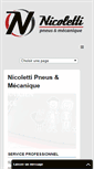 Mobile Screenshot of groupenicoletti.com